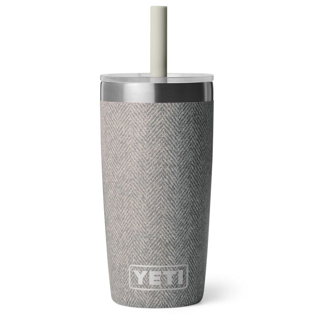 YETI Rambler Jr. 10 Oz Tumbler with Silicone Straw Lid in Riverhead Green, , large