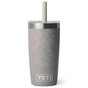 YETI Rambler Jr. 10 Oz Tumbler with Silicone Straw Lid in Riverhead Green, , large