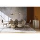 Schnadig Apollo Side Chair in Brushed Whisper Gold, , large