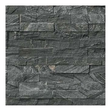 MS International Glacial Black 6" x 24" Natural Stone Tile, , large