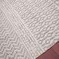 Amer Rugs Dune 2" x 3" Gray Area Rug, , large