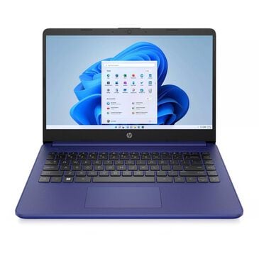 HP HP 14" Laptop | Intel Celeron N4020 - 4GB RAM - Intel UHD Graphics - 64GB eMMC in Indigo Blue, , large