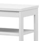 Sorelle Sierra 2 Shelf Nightstand in White, , large