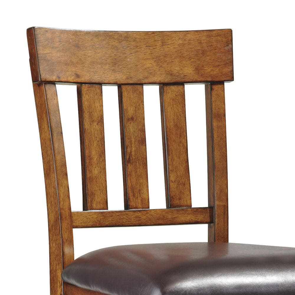 Ashley Ralene Upholstered Counter Stool in Medium Brown &#40;Set of 2&#41;, , large