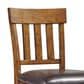 Ashley Ralene Upholstered Counter Stool in Medium Brown (Set of 2), , large