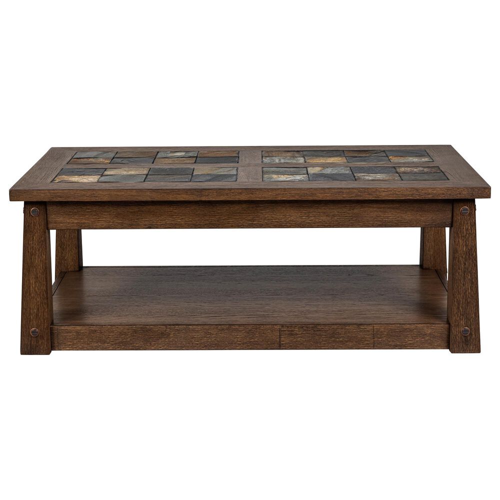 Shannon Hills Lakepoint Cocktail Table in Oxford Oak, , large
