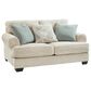 Ashley Monaghan Stationary Loveseat in Sandstone, , large