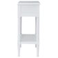 Linon Home Decor Seaboard End Table in White, , large