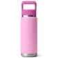 YETI Rambler 26 Oz Water Bottle with Color-Blocked Straw Cap in Power Pink and Wildflower, , large
