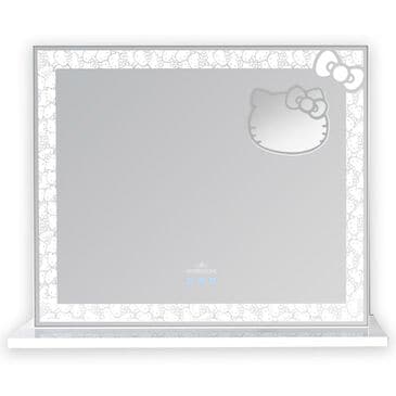Impressions Vanity Hello Kitty Vanity Mirror in White, , large