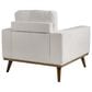 Golden Wave Furniture Heath Accent Chair in White, , large