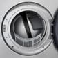 LG 5.8 Cu. Ft. Smart Front Load Washer and 9.0 Cu. Ft. Gas Dryer in Brushed Platinum Steel, , large