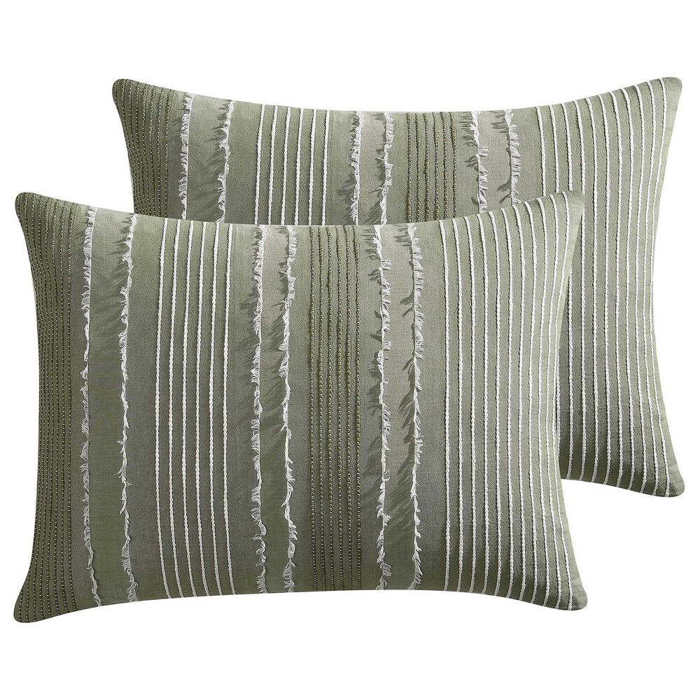 Hallmart Collectibles Hattie 5-Piece Queen Comforter Set in Sage, , large