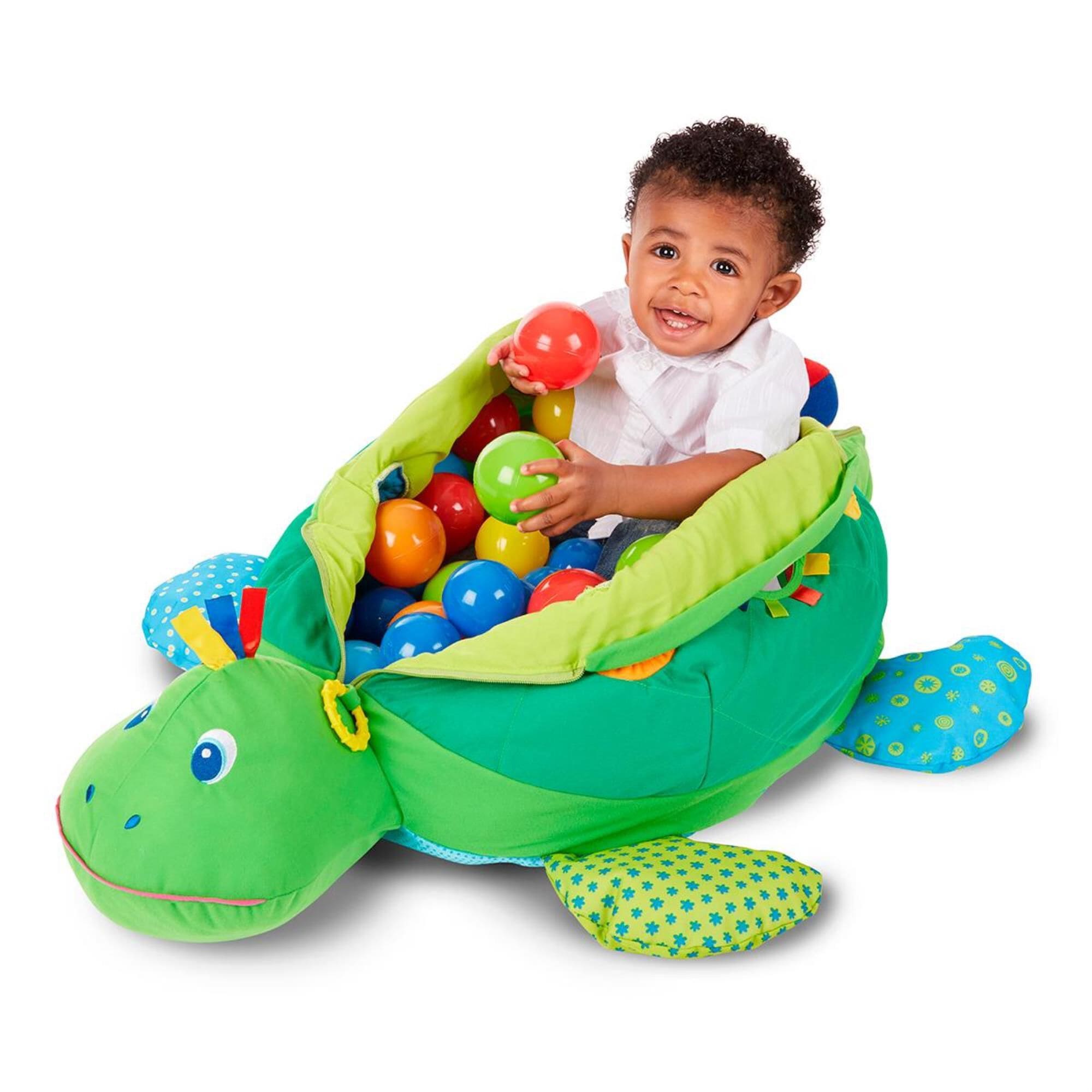 Melissa & doug kids turtle online ball pit
