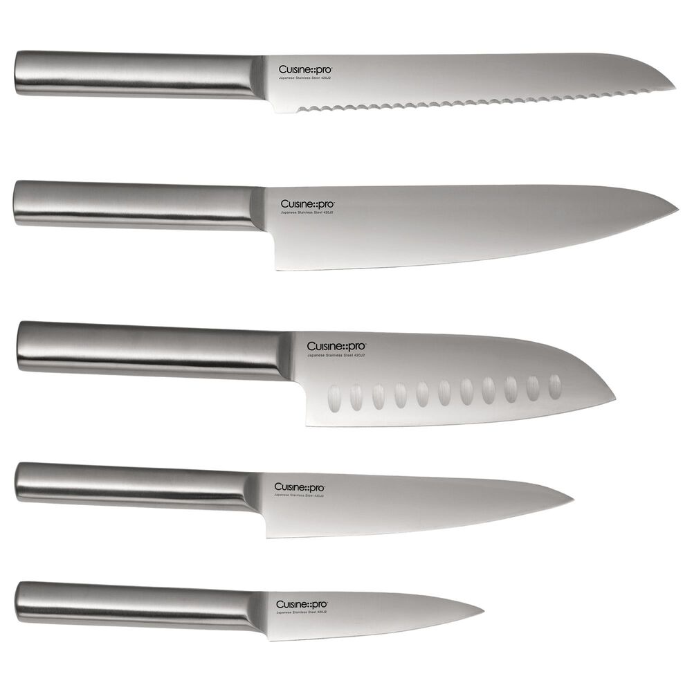 Power A Daisho Nara 6-Piece Knife Block Set in Graphite, , large