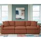 Ashley Modmax 3-Piece Stationary Sofa in Spice, , large