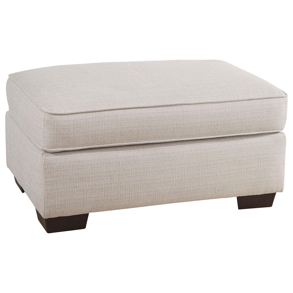 Northwestern Carmine Ottoman in Pebble, , large