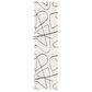 Safavieh Melody MEL120A 2"2" x 8" Ivory and Black Runner, , large