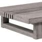 Armen Living Vivid Patio Coffee Table in Light Gray, , large
