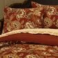 J. Queen New York Montecito 4-Piece King Comforter Set in Red, , large