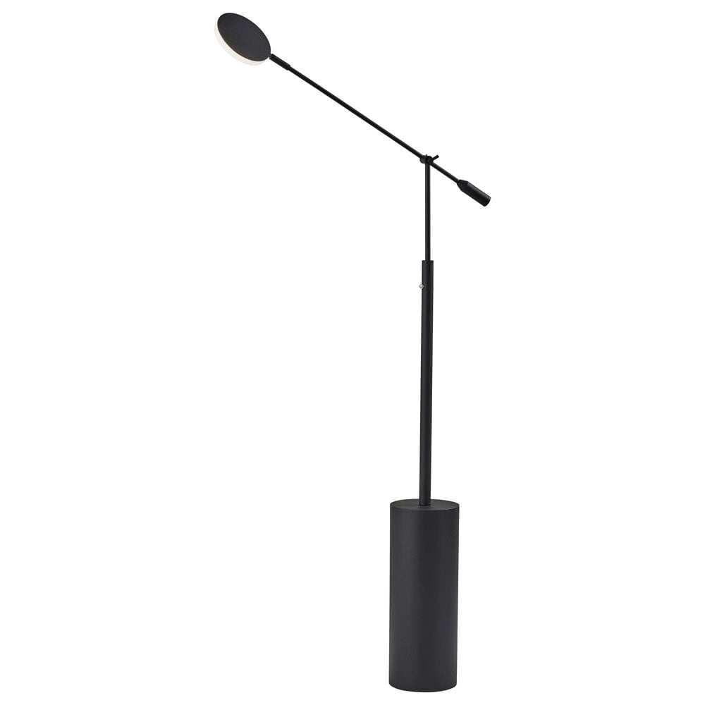 Adesso Grover LED Floor Lamp in Black, , large