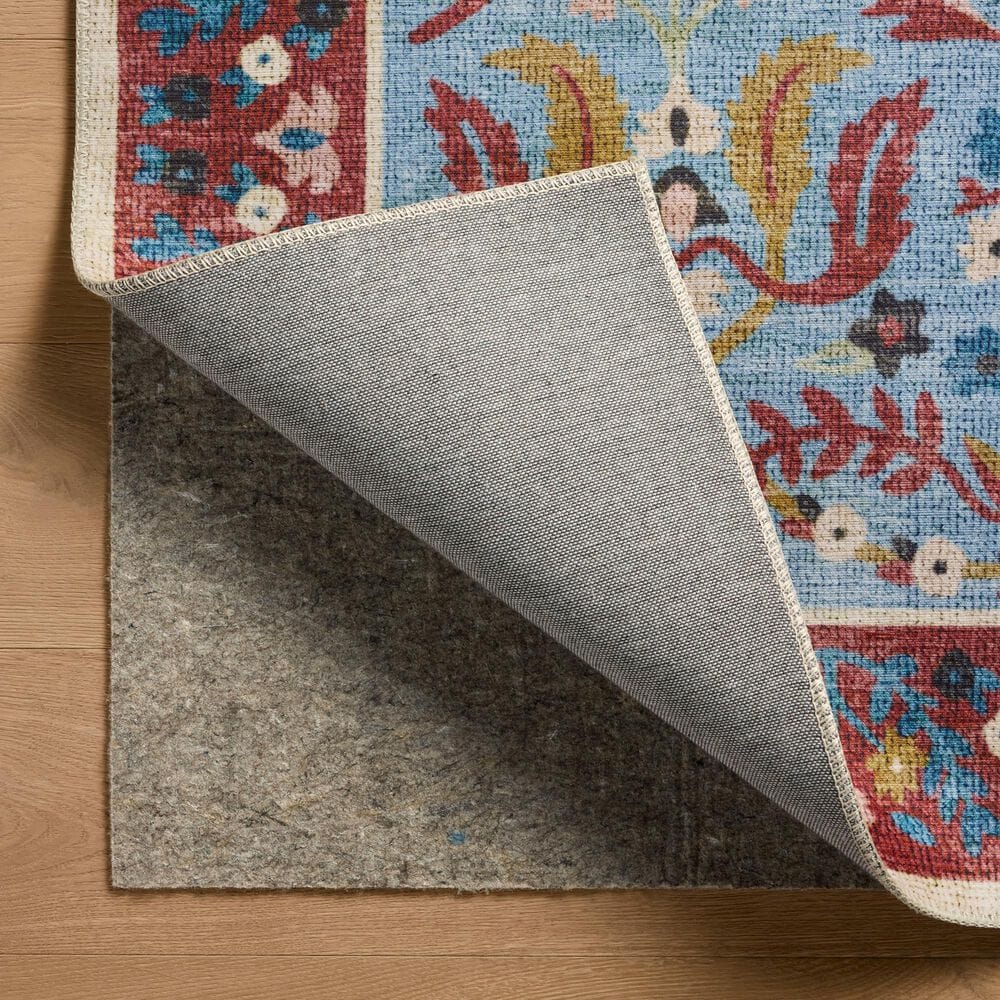 Loloi Canopy Edie Red and Blue 5&#39; x 7&#39;6&quot; Area Rug, , large