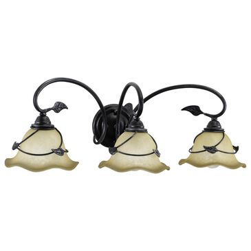 Vaxcel Vine 3-Light Bathroom Vanity in Oil Shale, , large