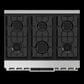 Thor Kitchen Gordon Ramsay 6 Cu. Ft. Professional Natural Gas Range in Stainless Steel, , large