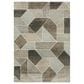 Oriental Weavers Cambria Triangular 1"10" x 7"6" Multicolor Runner, , large