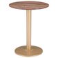 Zuo Modern Alto Bistro Table in Brown/Gold, , large