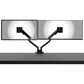 Kanto Dual Monitor Desk Mount for 17" - 35" Displays in Black, , large