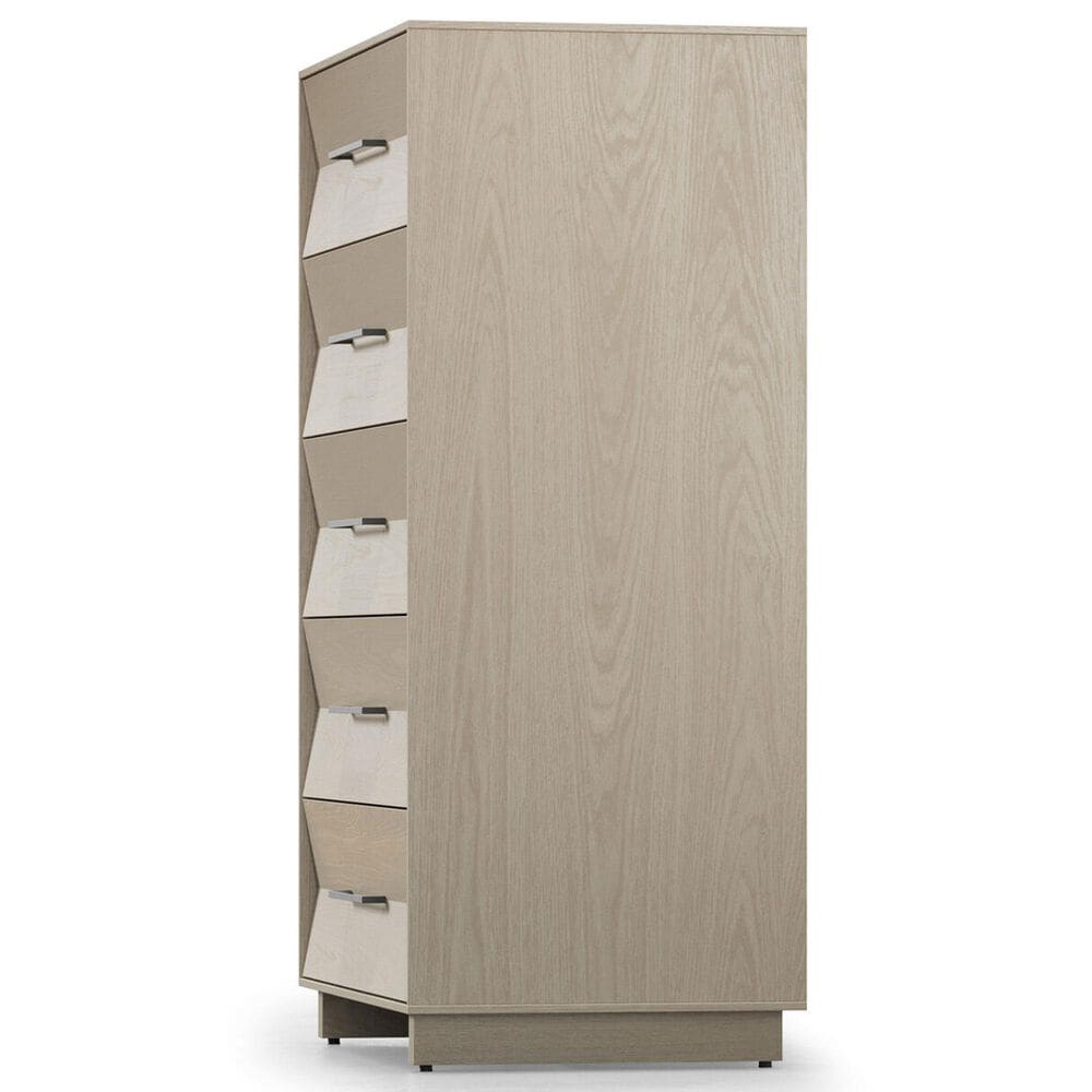 BDI Kava 5-Drawer Chest in Washed Oak, , large