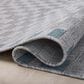 Amber Lewis x Loloi Topanga 2"3" x 3"9" Silver and Blue Indoor/Outdoor Area Rug, , large
