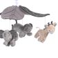 Lambs and Ivy Baby Jungle Animals Musical Crib Mobile in Gray and Tan, , large