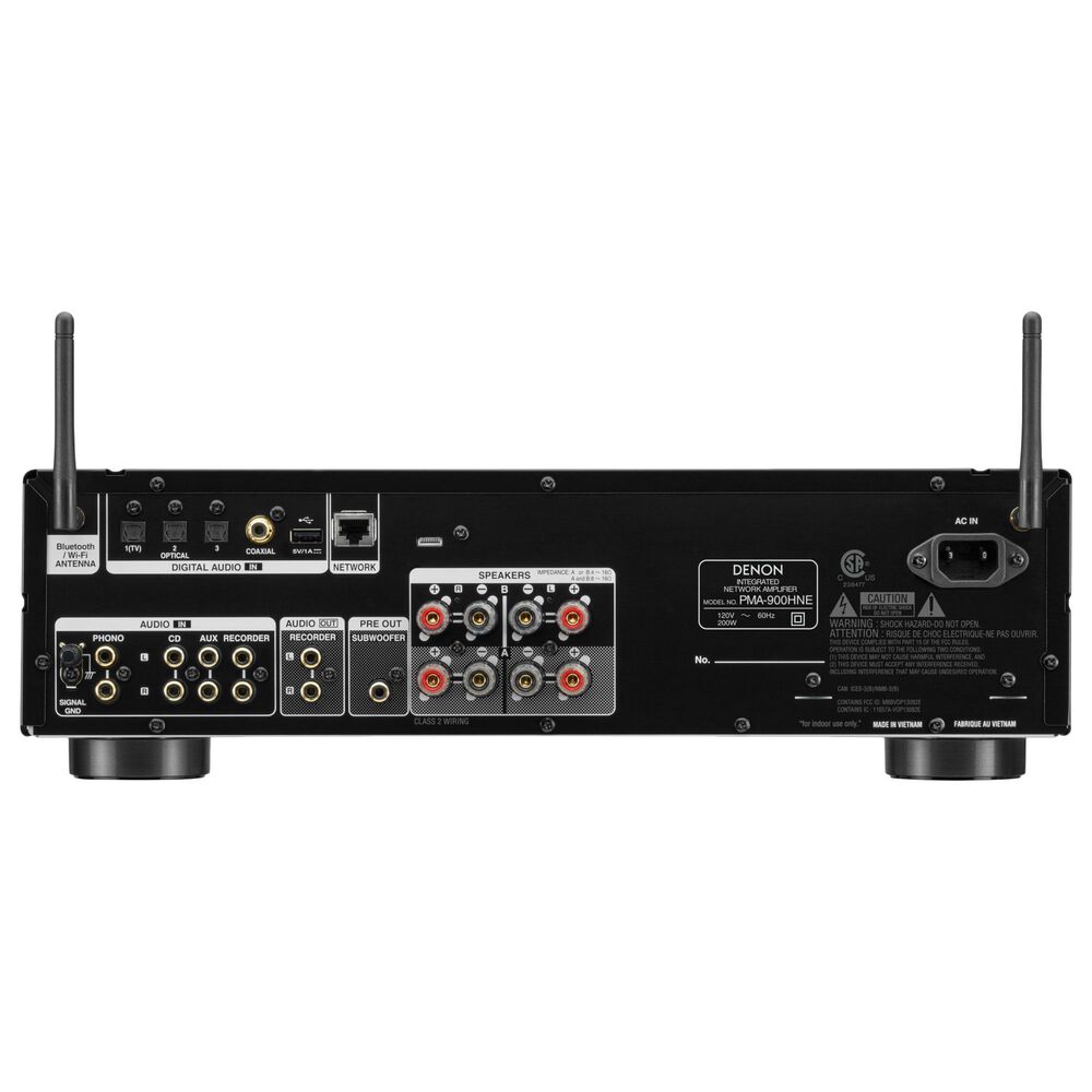 Denon Integrated Network Amplifier with HEOS Built-In Music Streaming in Black, , large