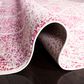 Safavieh Madison MAD604R 3" x 5" Cream and Fuchsia Area Rug, , large