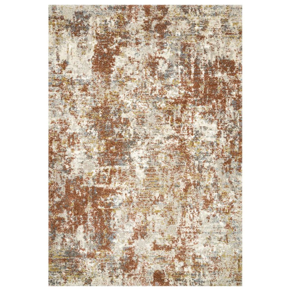 Loloi Landscape LAN-03 2&#39;2&quot; x 7&#39;7&quot; Rust Runner, , large