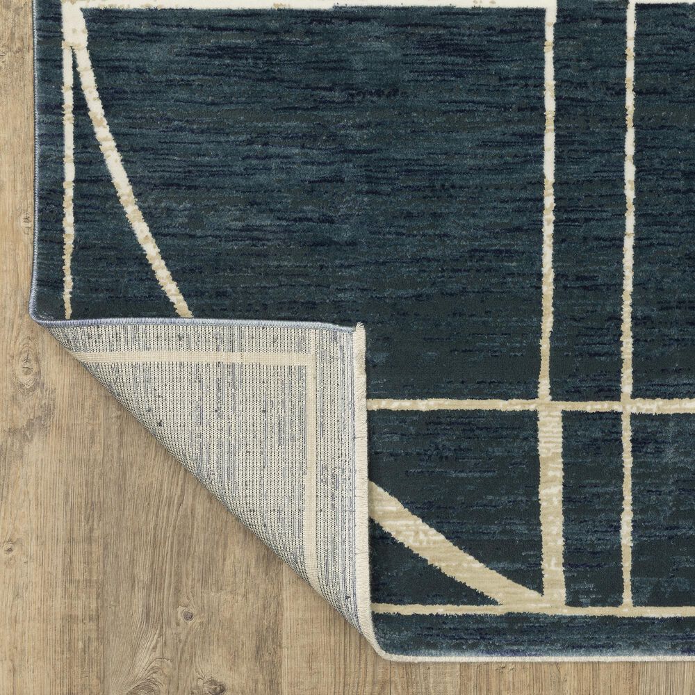 Oriental Weavers Reed 9&#39;10&quot; x 12&#39;10&quot; Blue and Ivory Area Rug, , large