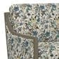 Emerald Home Furnishings Cecily Swivel Accent Chair in Blue Meadow, , large