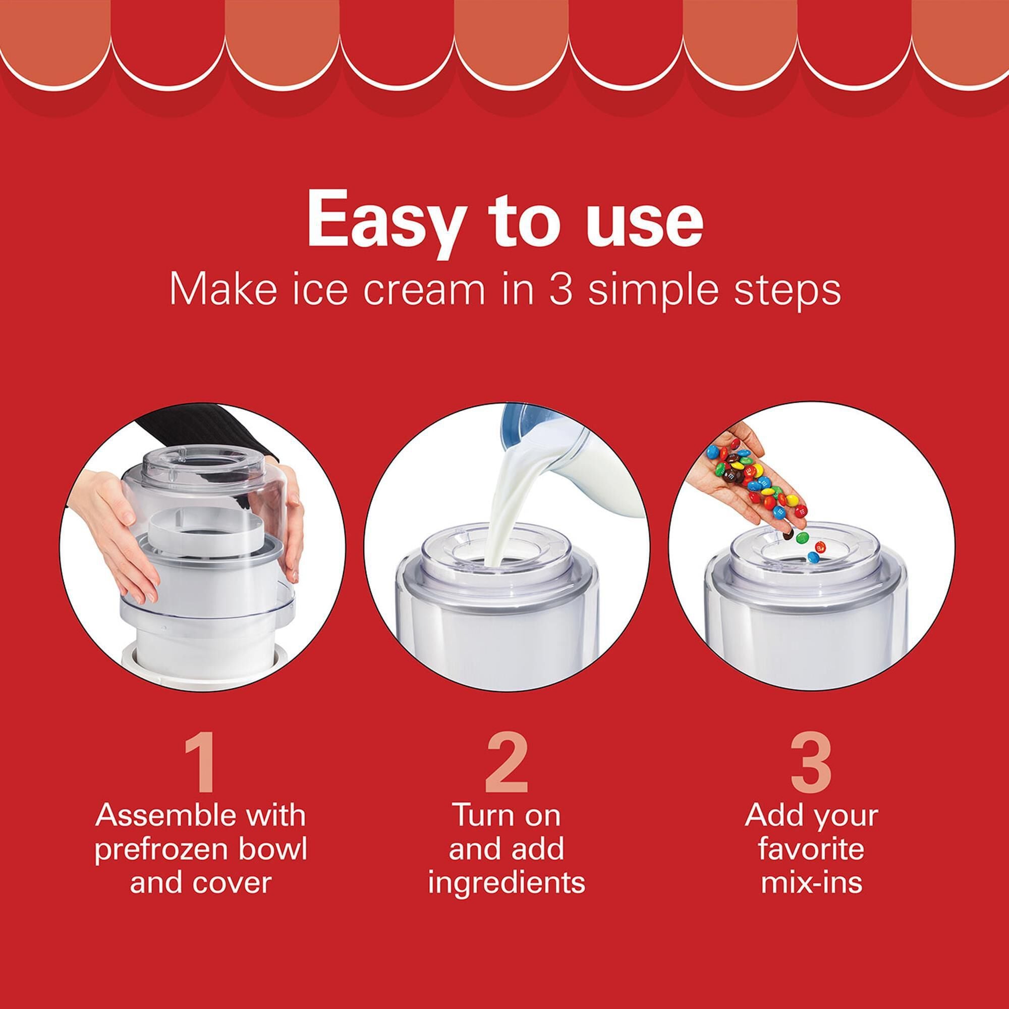 Hamilton beach 4 hotsell quart ice cream maker