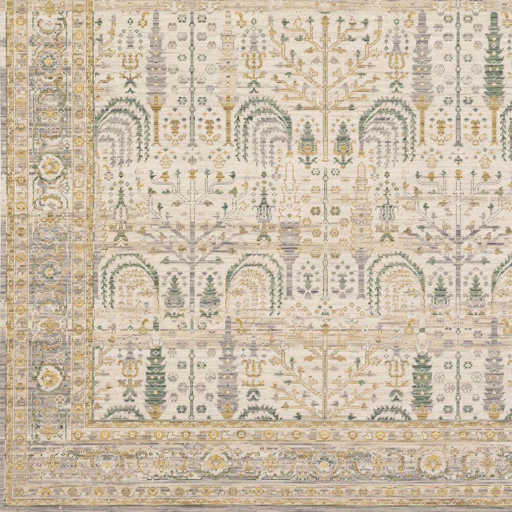Oriental Weavers Acacia Beige and Green 9'10" x 12'10" Area Rug, , large