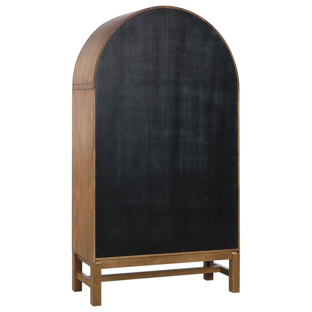 Ashley Greddinton Display Cabinet in Medium Brown and Black, , large