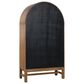 Ashley Greddinton Display Cabinet in Medium Brown and Black, , large