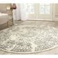 Safavieh Adirondack ADR101B-10R 10" x 10"  Ivory/Silver Round Rug, , large