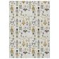 Dalyn Rug Company Wonderland WN35 Ivory 3" x 5" Area Rug, , large