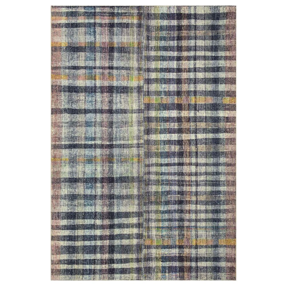 Chris Loves Julia x Loloi Humphrey 8"3" x 11"3" Plum and Multicolor Area Rug, , large
