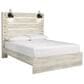Ashley Cambeck Queen Panel Bed in Whitewash with Lighting, , large