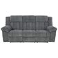 Ashley Tip-Off Power Reclining Sofa in Slate, , large