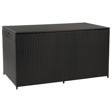 CorLiving Parksville Patio Storage Box in Black, , large