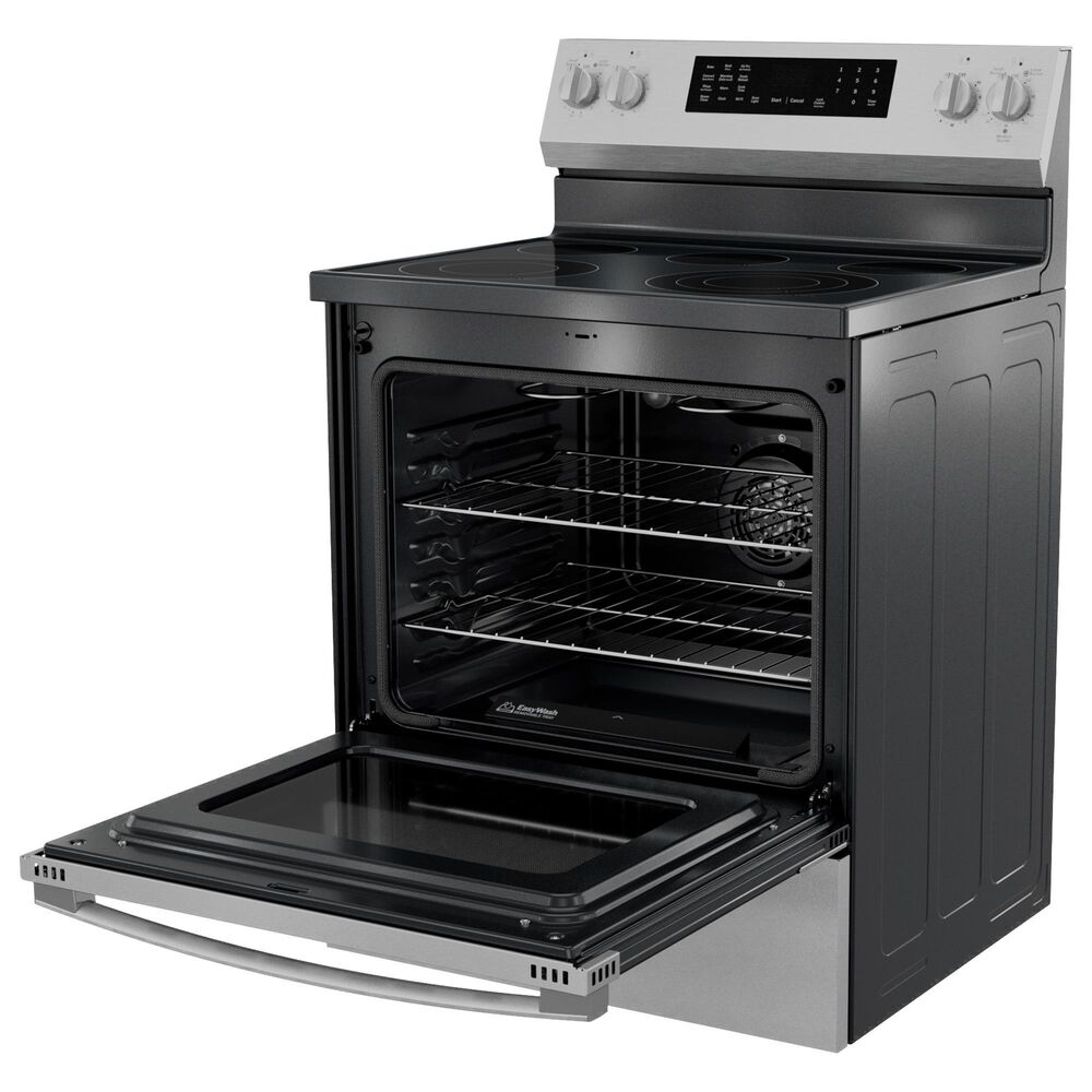 GE Profile 5.3 Cu. Ft. Smart Electric Range in Fingerprint Resistant Stainless, , large